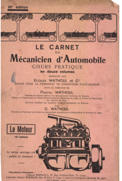 Le Carnet du Mécanicien Dautomobile Cours Pratique [PDF]